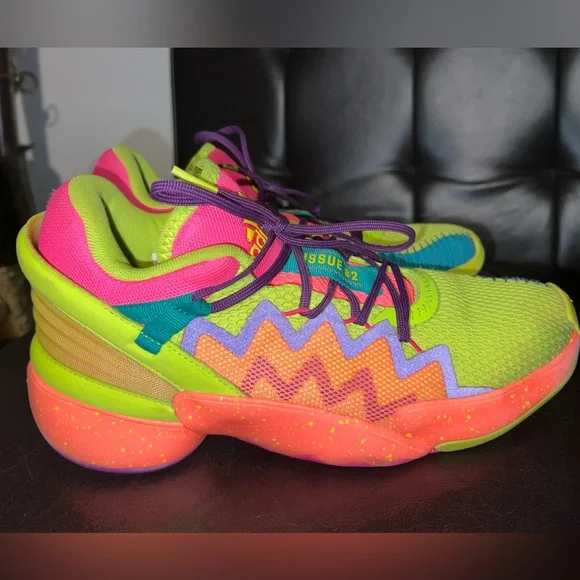 adidas D.O.N. Issue #2 'Prove Em Wrong/Let Em Hate men’s size 7 women’s 8.5 - Picture 3 of 14